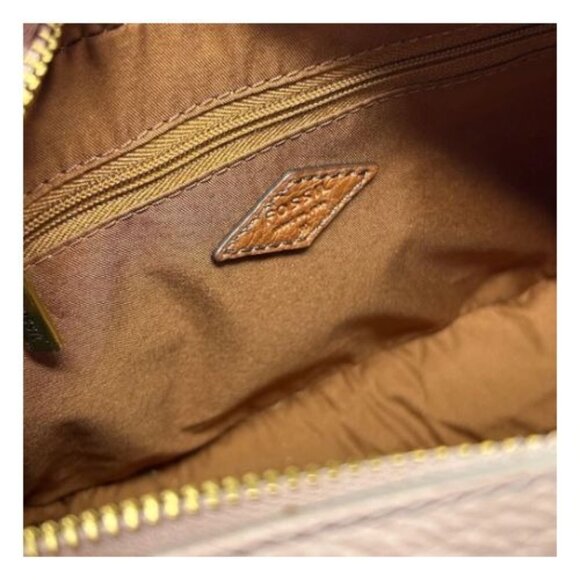 Fossil Gemma Camera Bag Dusty Rose Leather Crossbody Minimalist Purse - Picture 9 of 16